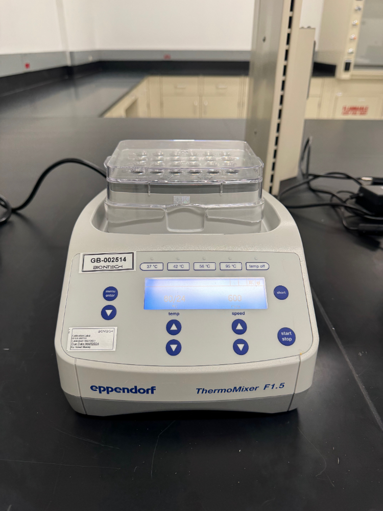 Image of Eppendorf ThermoMixer F1.5 Tube Mixer